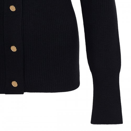 Ribbed knit wool shirt 2