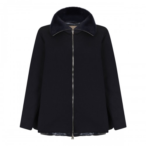 Blue down  jacket