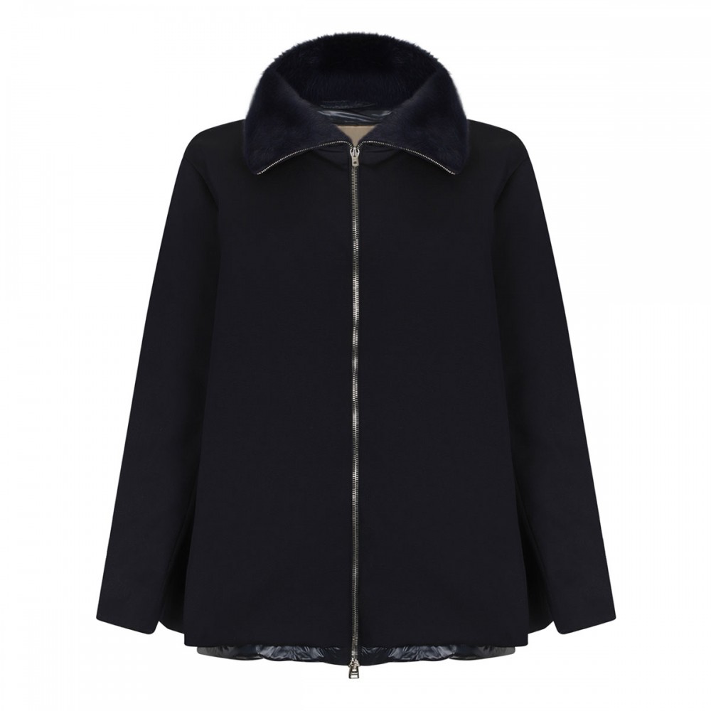 Blue down  jacket