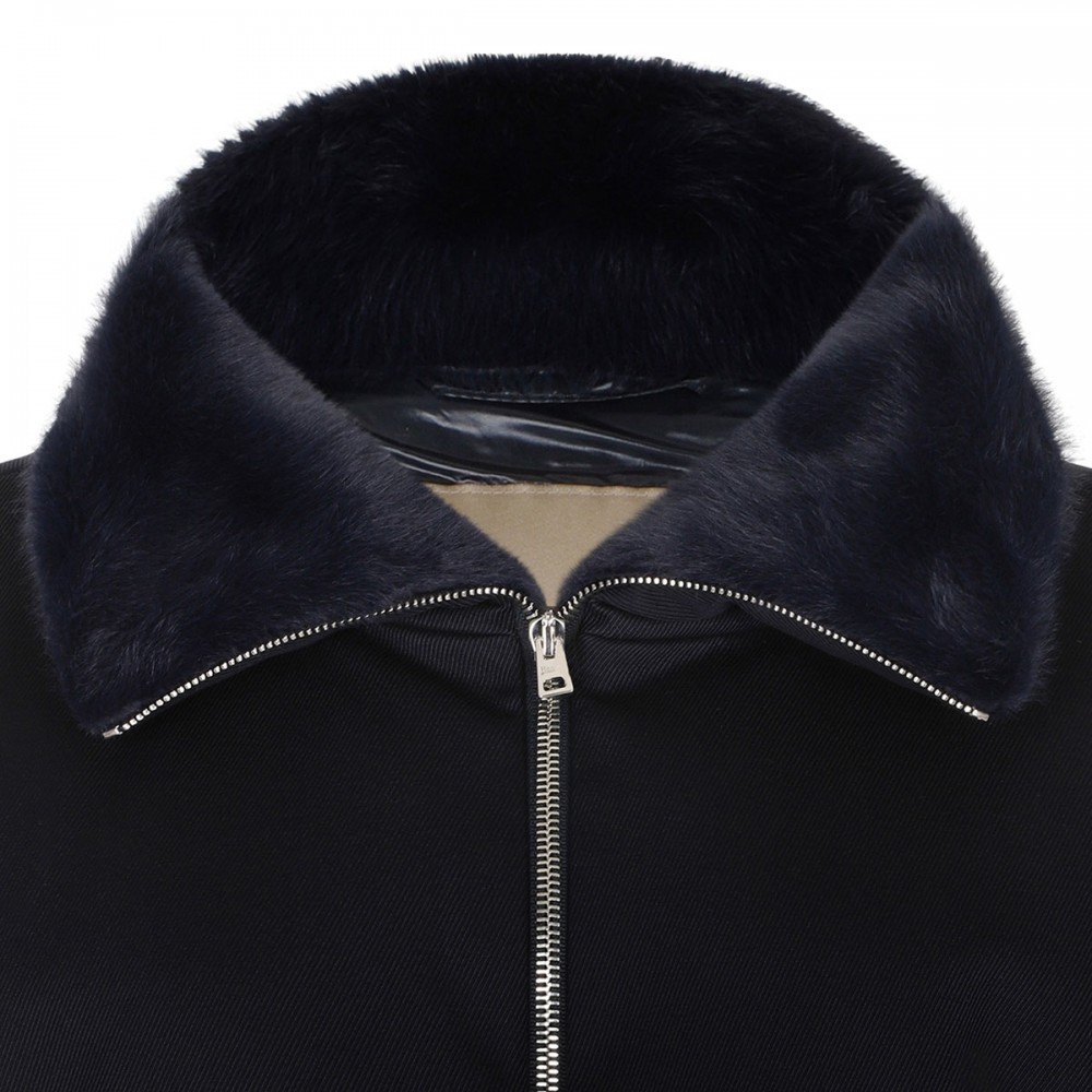 Blue down  jacket