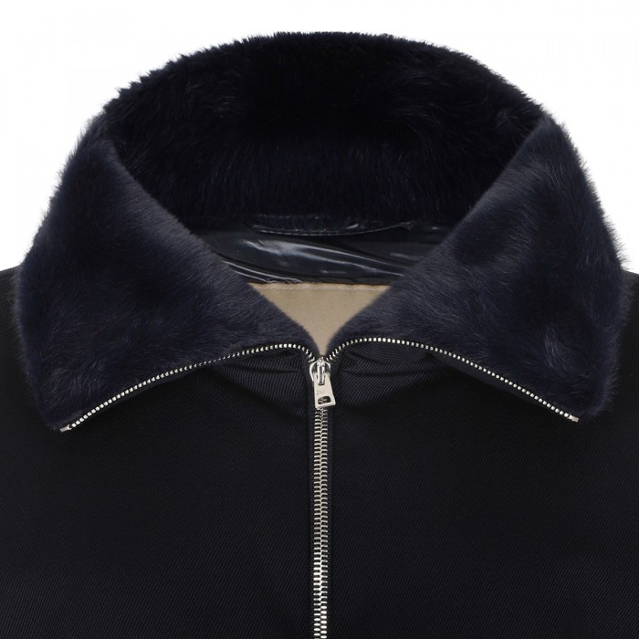 Blue down  jacket