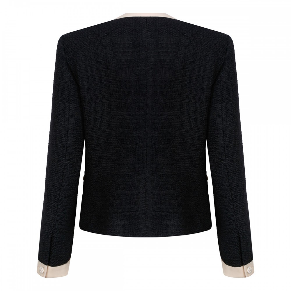 Black tweed jacket