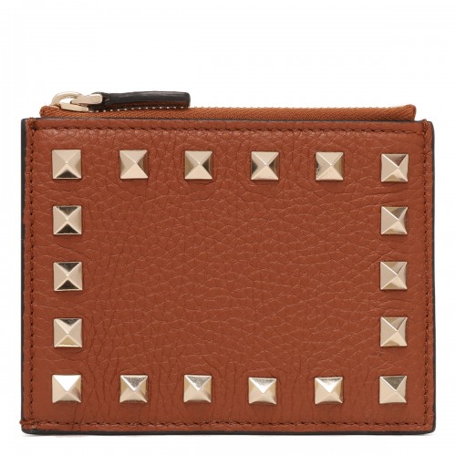 Rockstud zipped coin purse