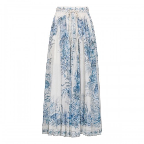 Wanderlust A-line maxi skirt