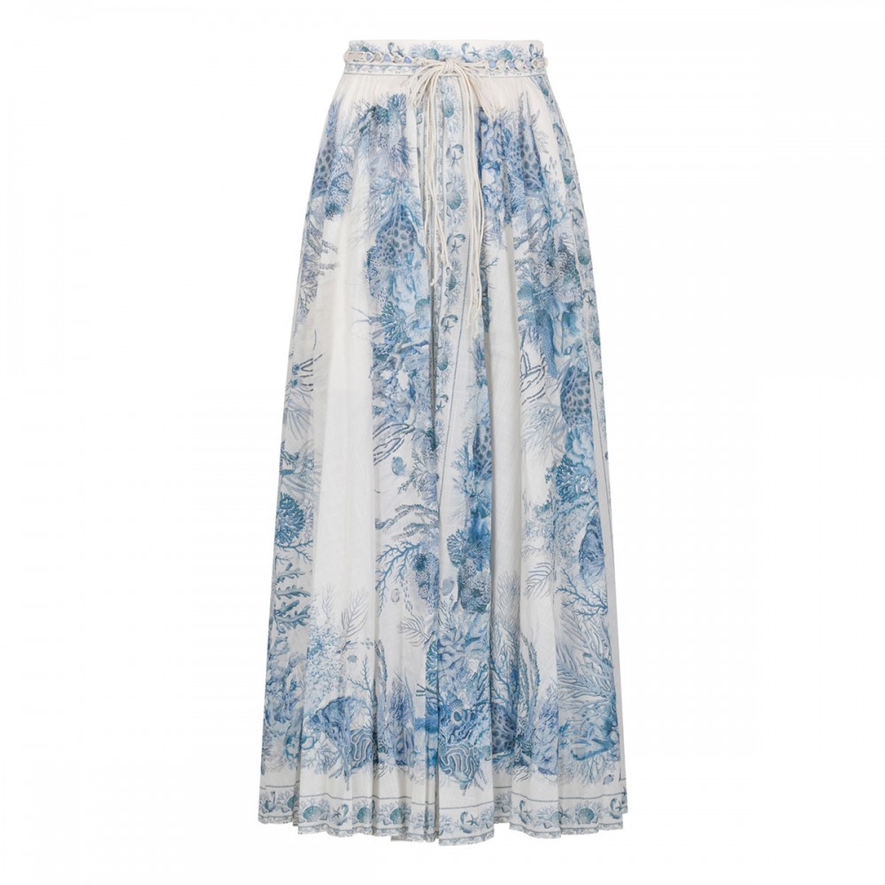 Wanderlust A-line maxi skirt