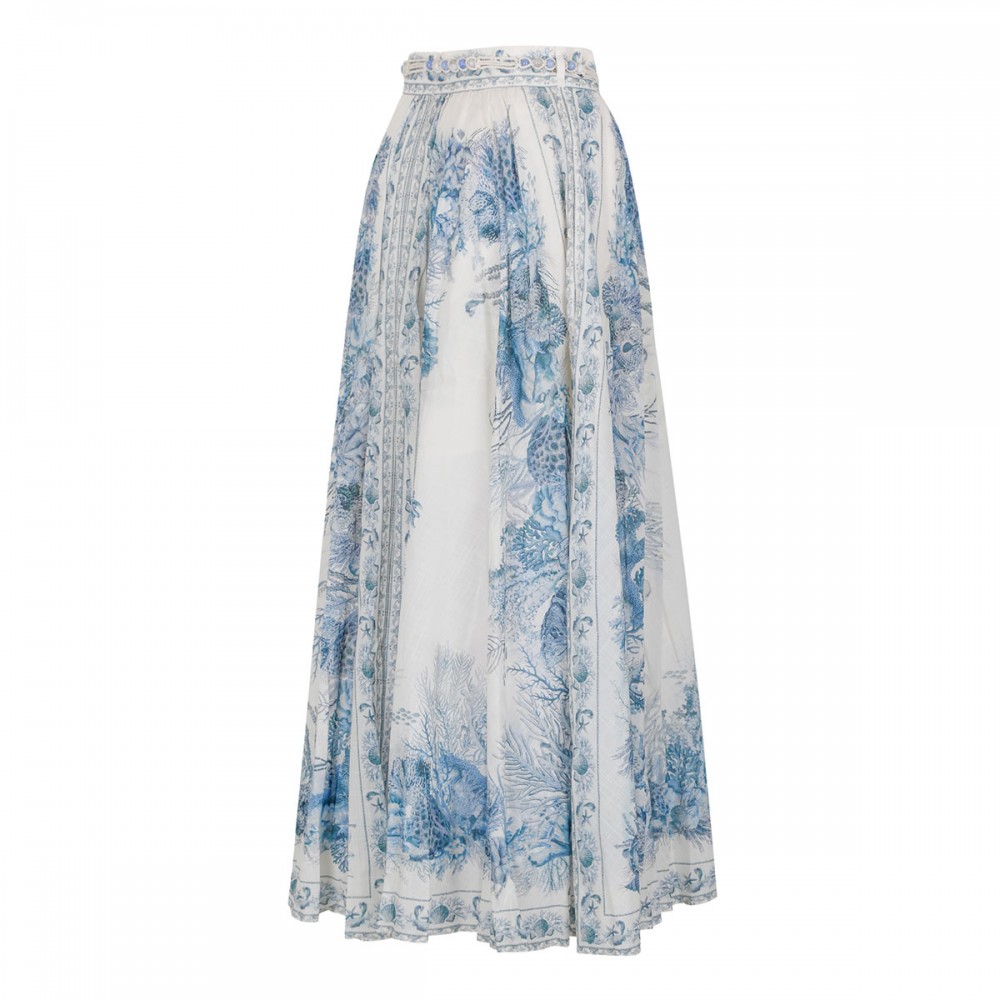 Wanderlust A-line maxi skirt