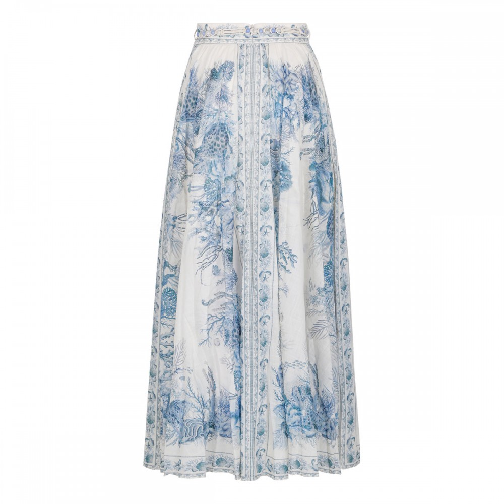 Wanderlust A-line maxi skirt