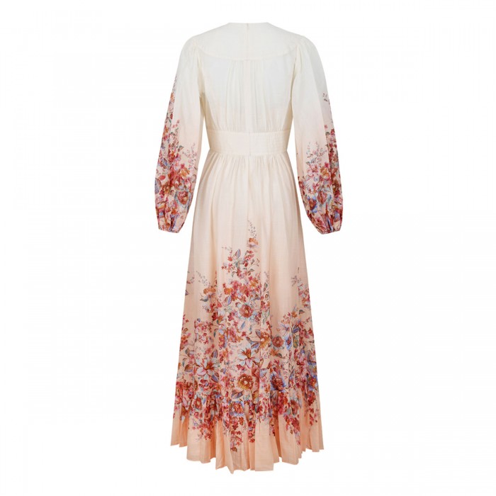 Awaken plunge maxi dress