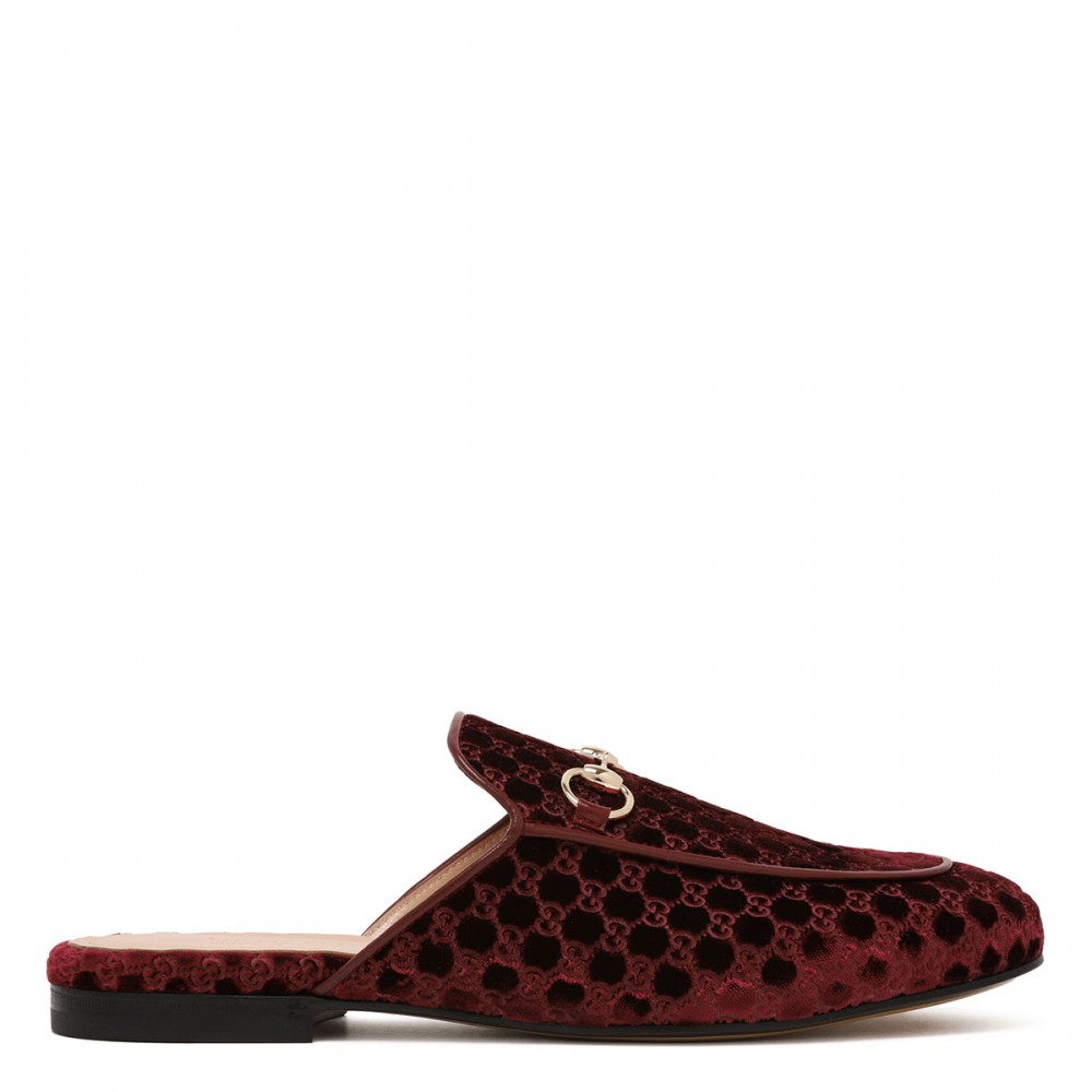 Princetown velvet slippers