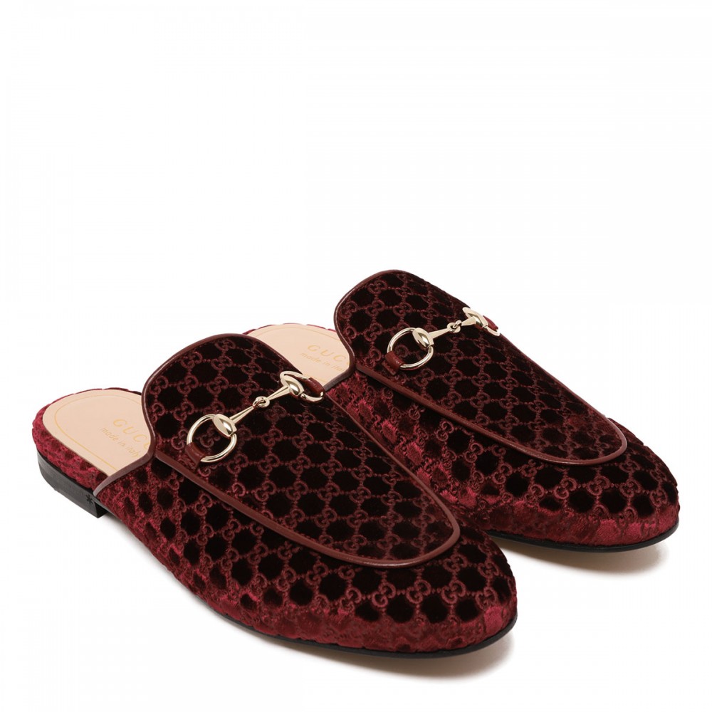 Princetown velvet slippers