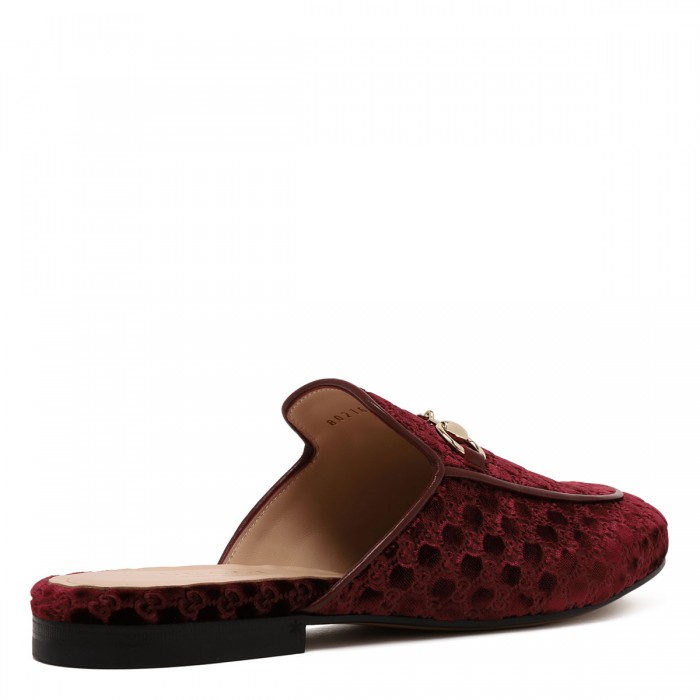 Princetown velvet slippers