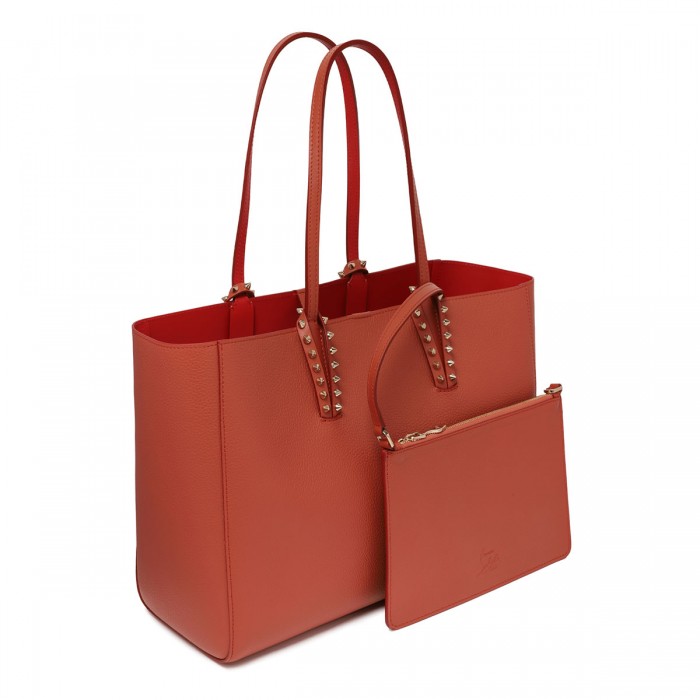 Cabata small leather tote bag