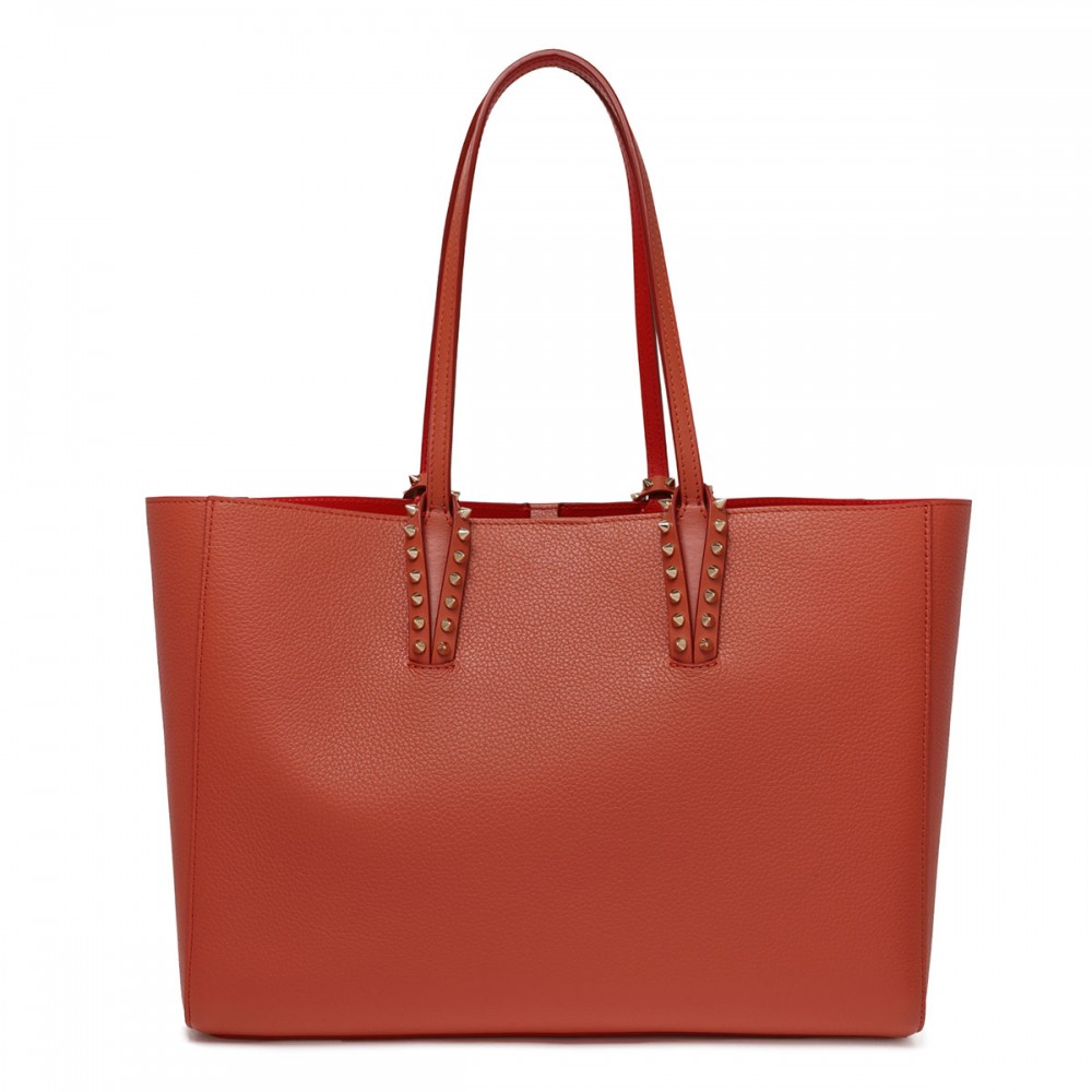 Cabata small leather tote bag