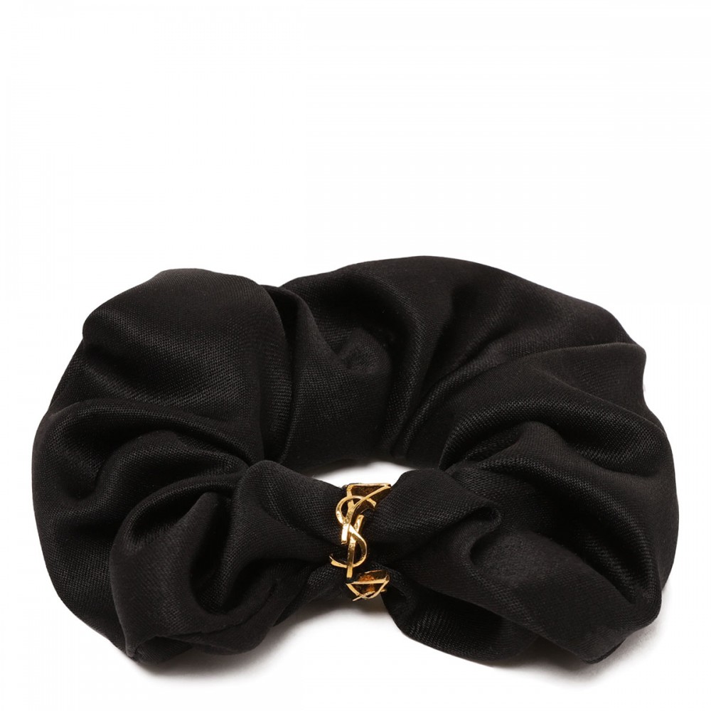 Cassandre silk satin scrunchie