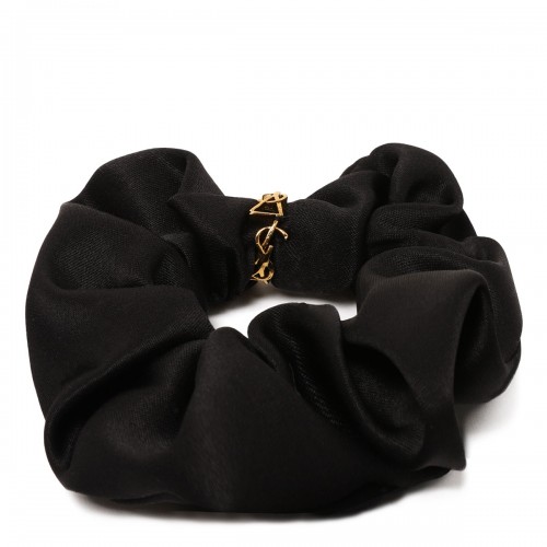 Cassandre silk satin scrunchie 2