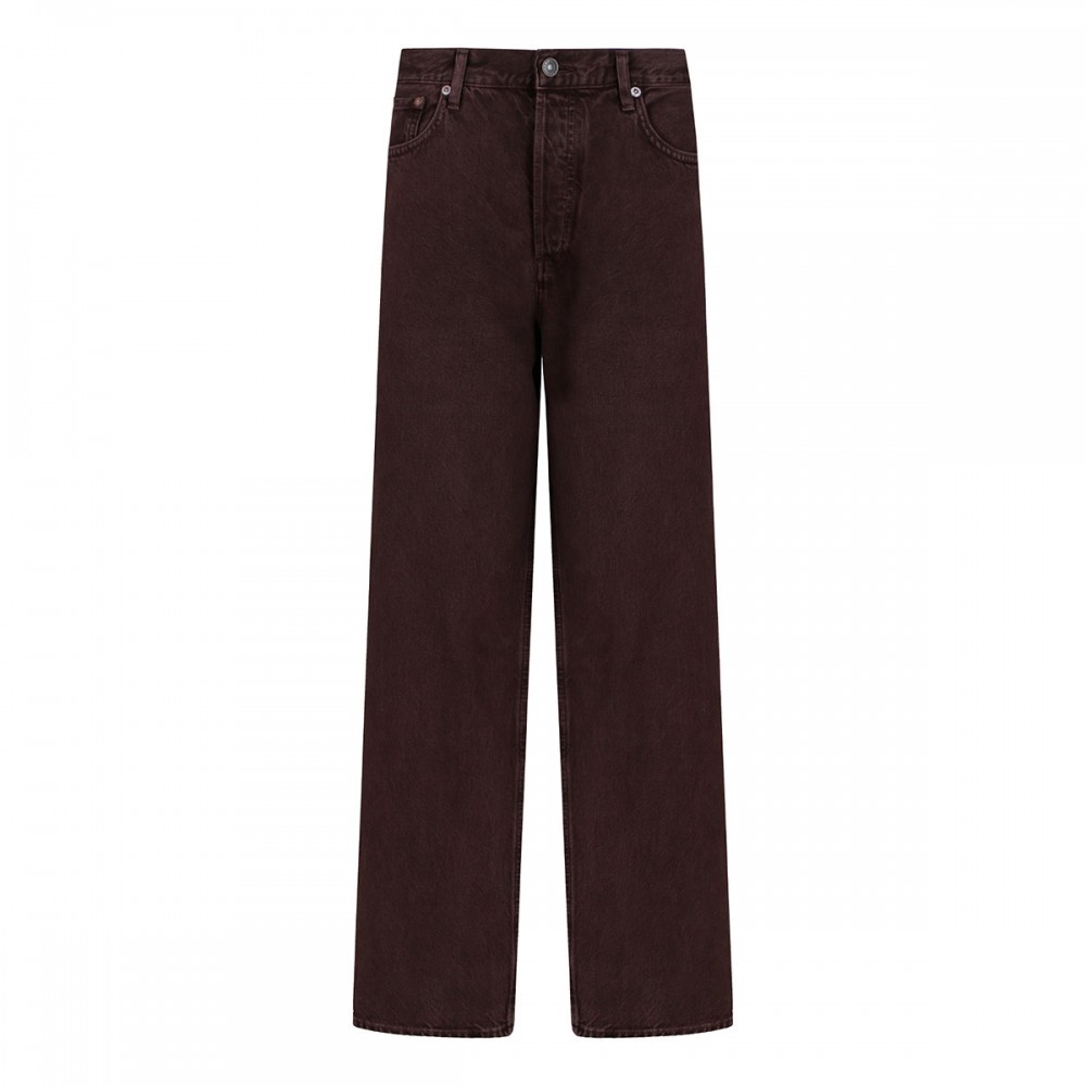Ren deep grape hue jeans