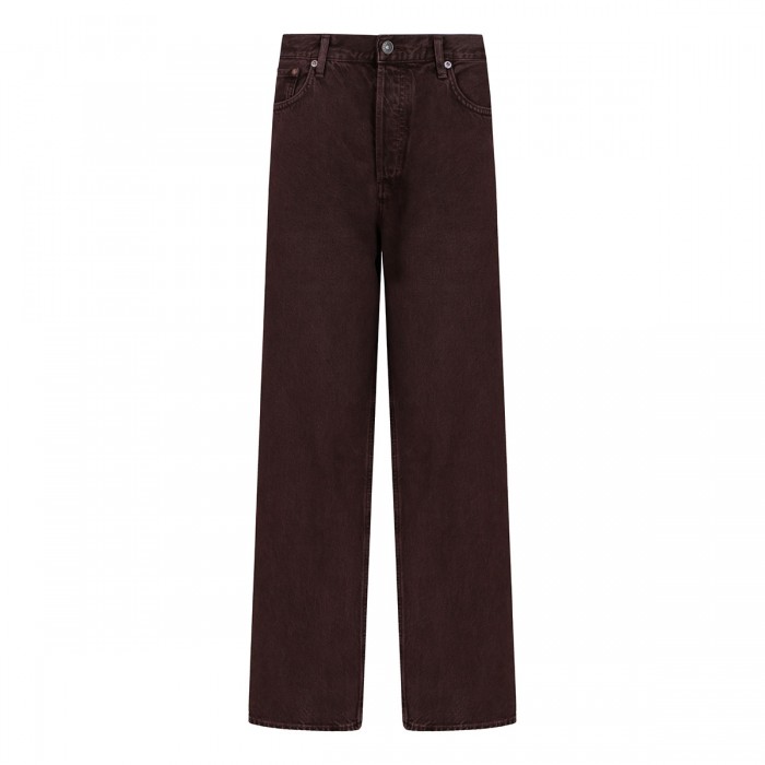 Ren deep grape hue jeans