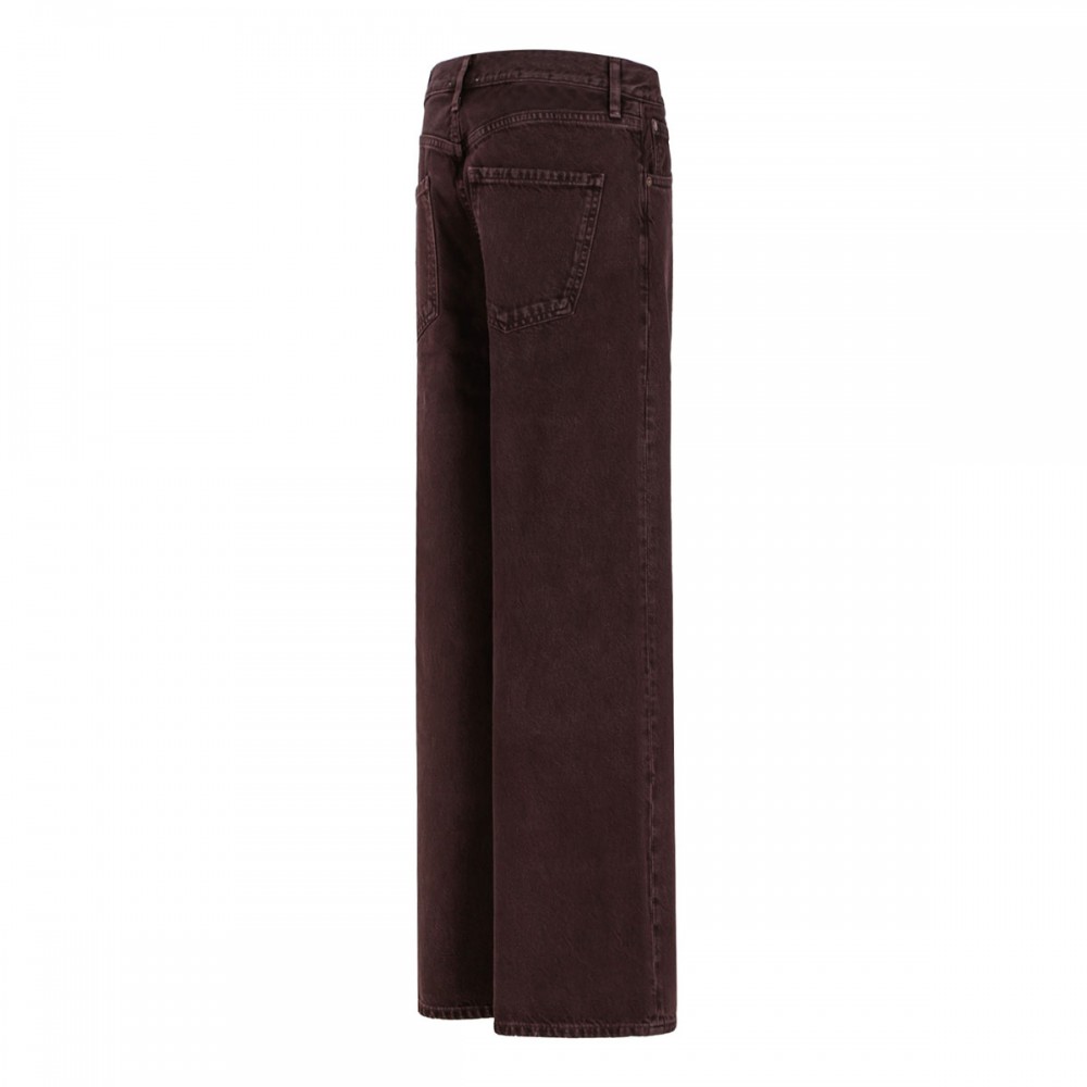 Ren deep grape hue jeans