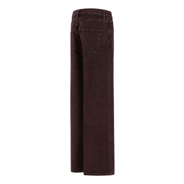 Ren deep grape hue jeans