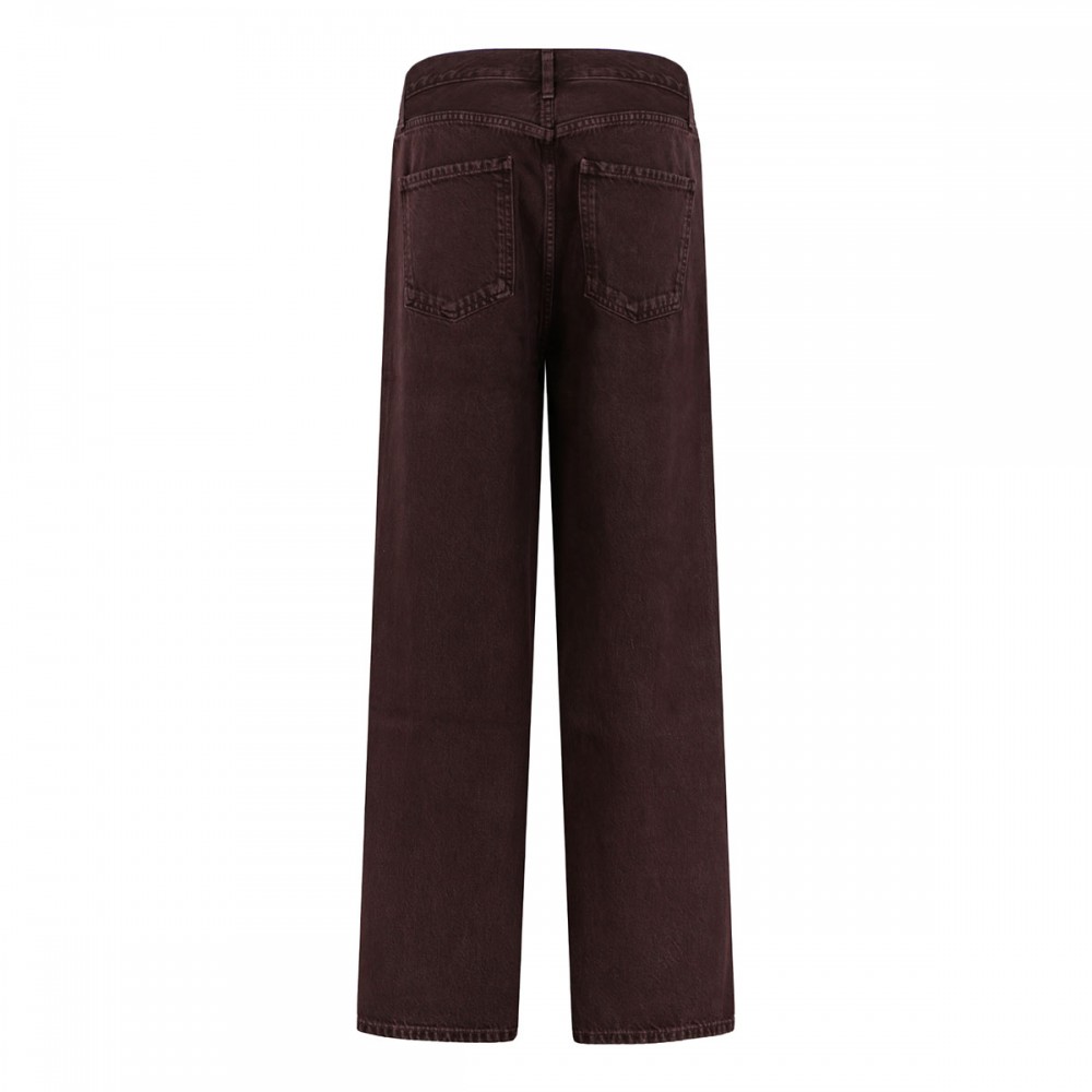 Ren deep grape hue jeans