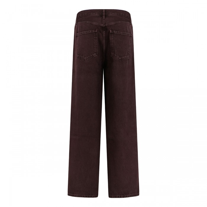 Ren deep grape hue jeans