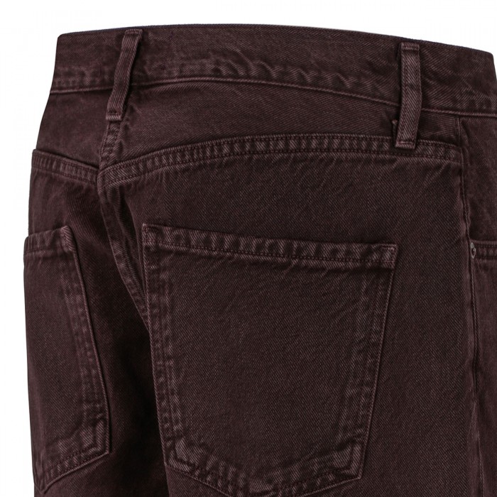 Ren deep grape hue jeans