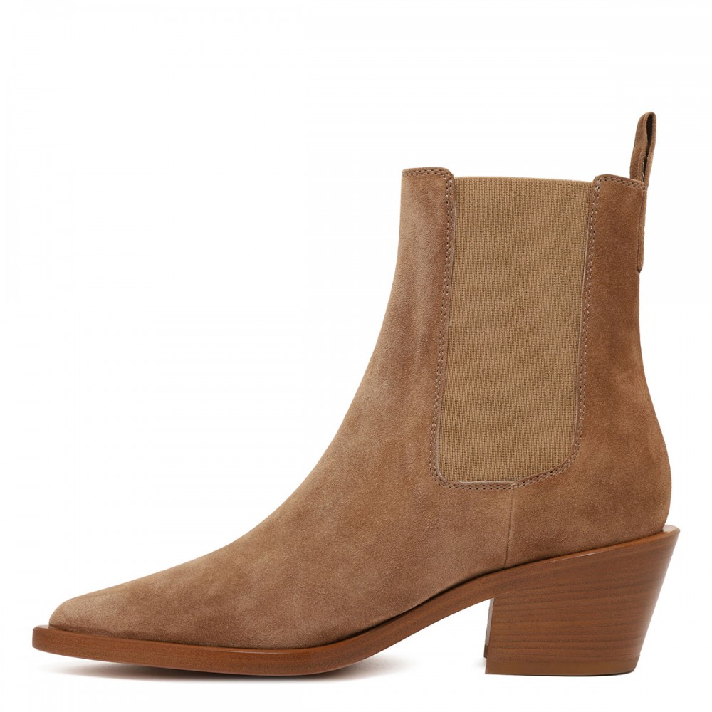 Wylie suede booties