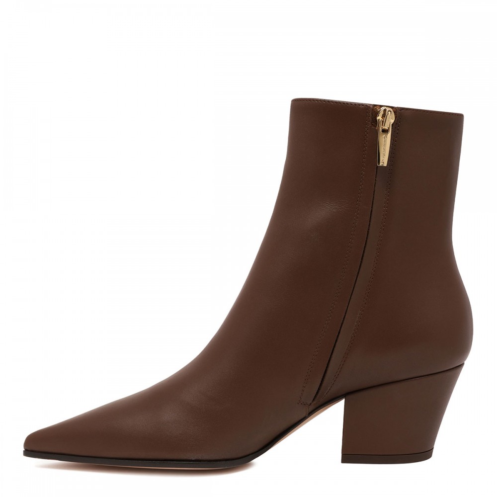 Keinna leather booties