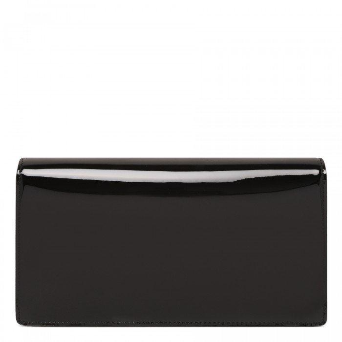 Bettina patent leather clutch
