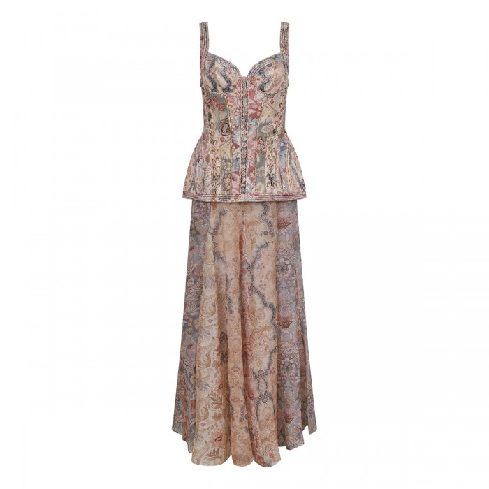 Rebellion corded maxi dress