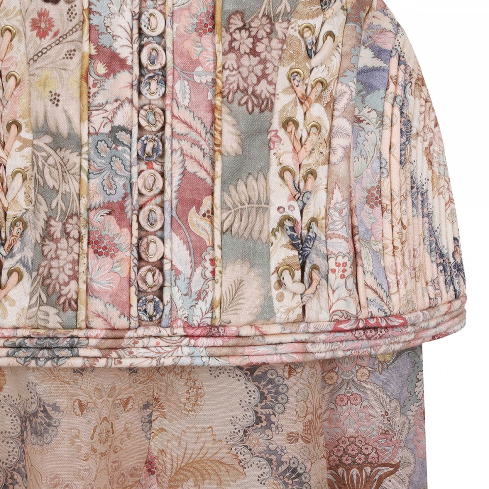 Rebellion corded maxi dress