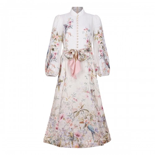 Rebellion button midi dress