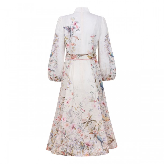 Rebellion button midi dress