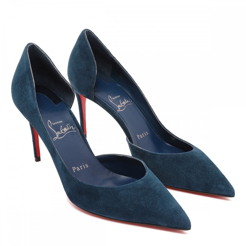 Iriza 85 suede pumps