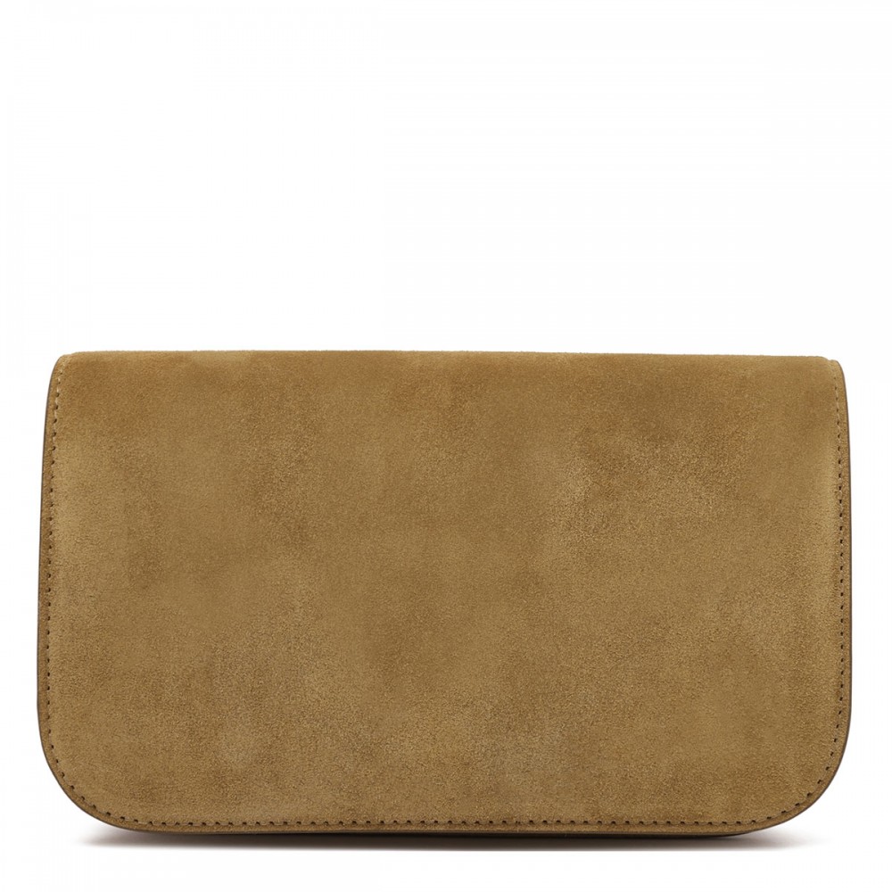 Paloma suede small clutch