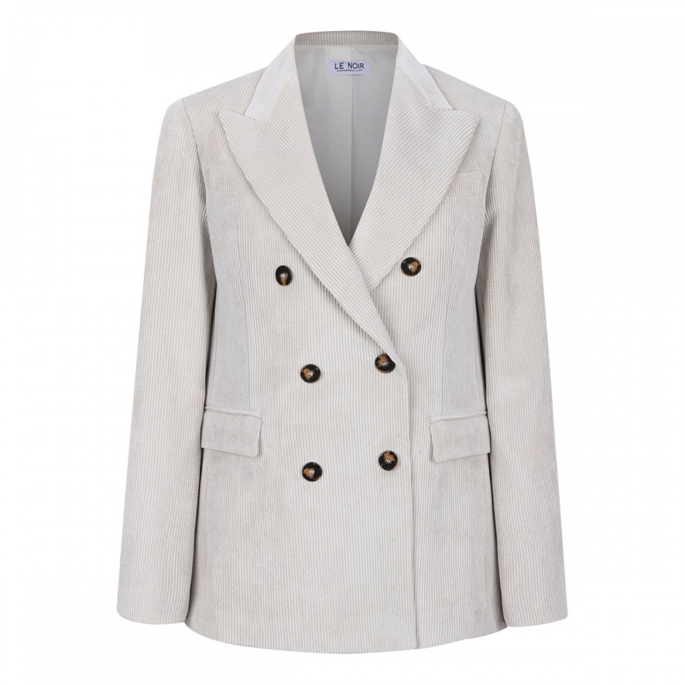 Cream hue corduroy blazer