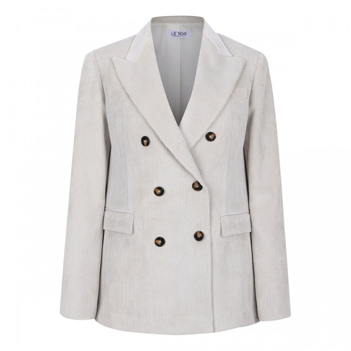Cream hue corduroy blazer