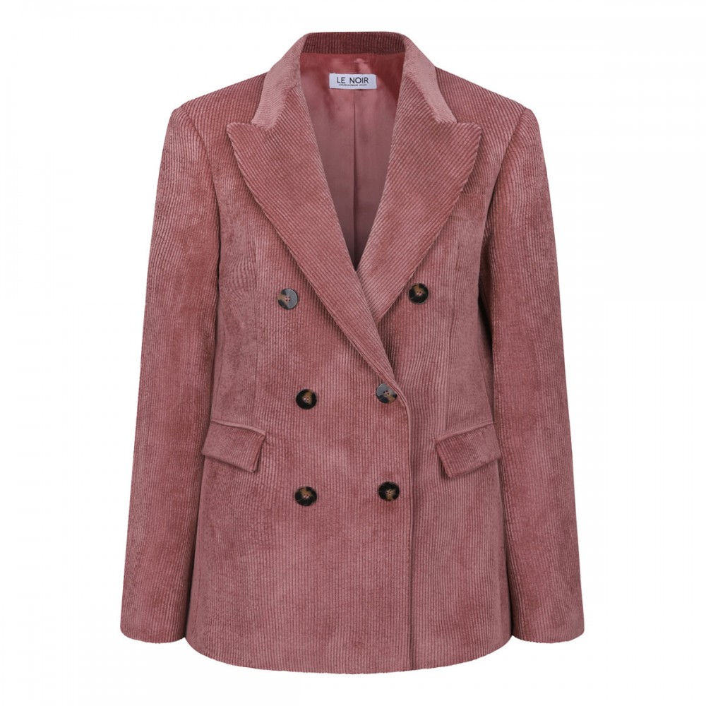 Red onion hue corduroy blazer