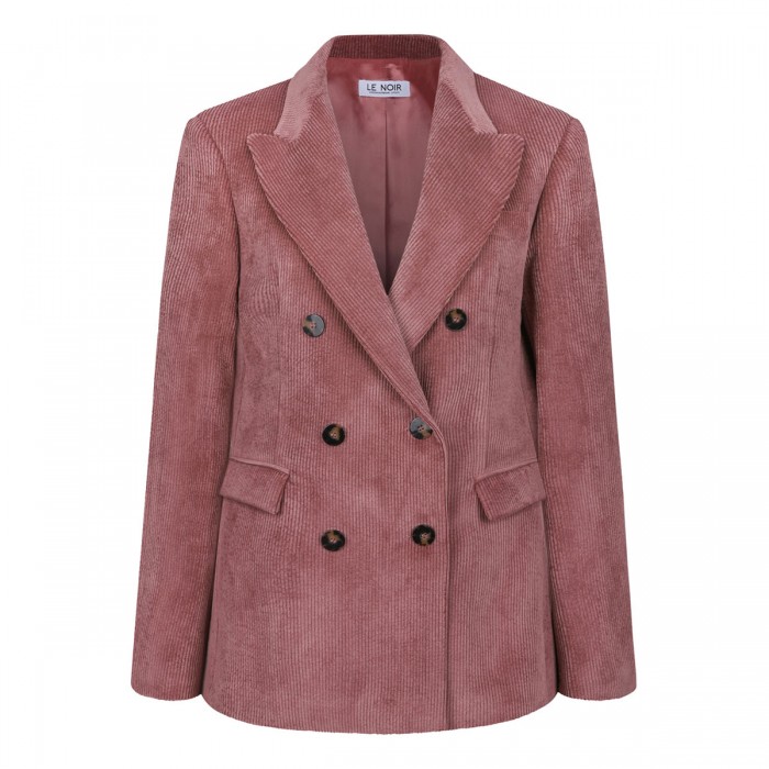 Red onion hue corduroy blazer