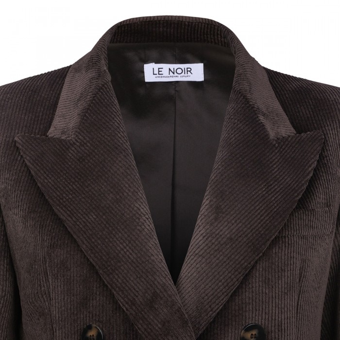 Coffee hue corduroy blazer