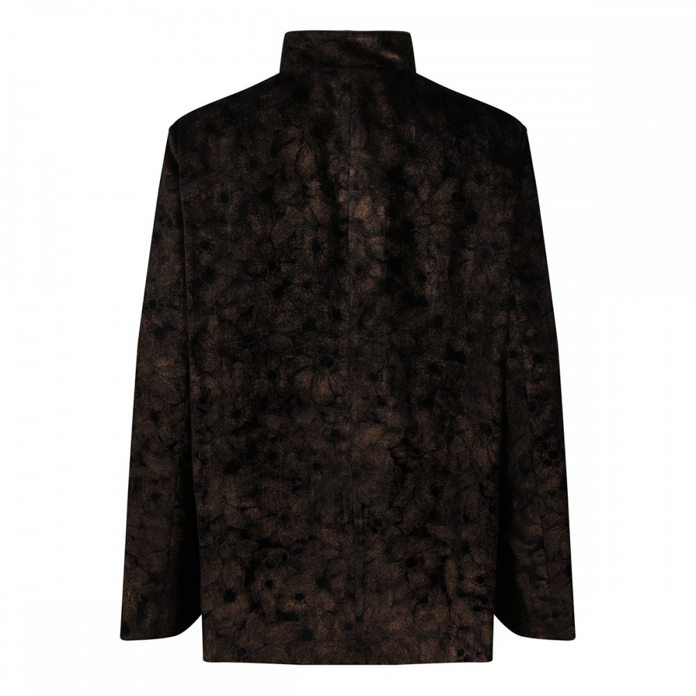 Damasene velvet pajama shirt