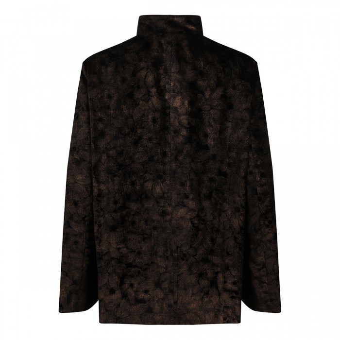 Damasene velvet pajama shirt