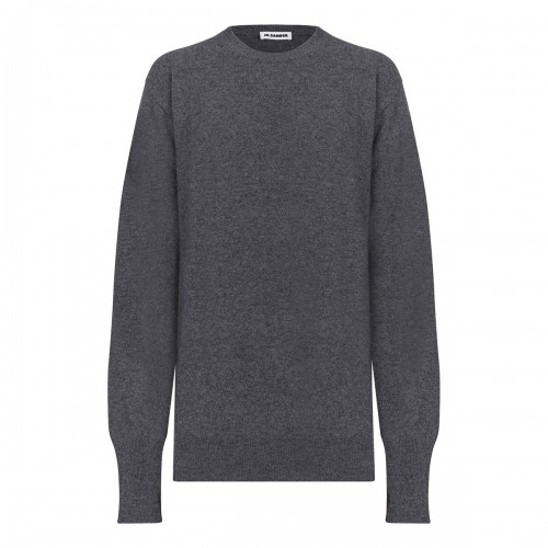 Gray virgin wool sweater