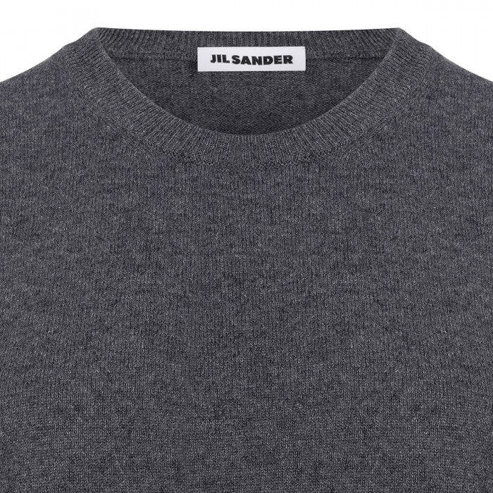Gray virgin wool sweater