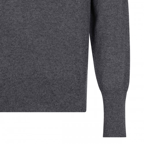 Gray virgin wool sweater 2