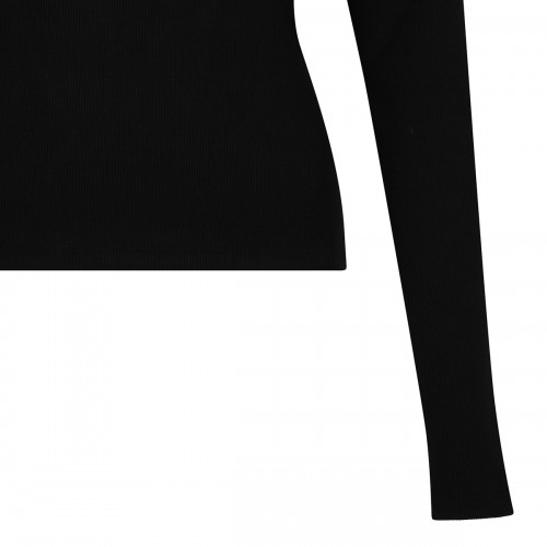 The velvet trim henley top 2