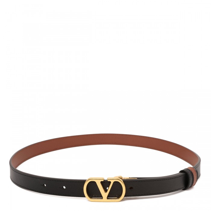 Vlogo signature reversible belt