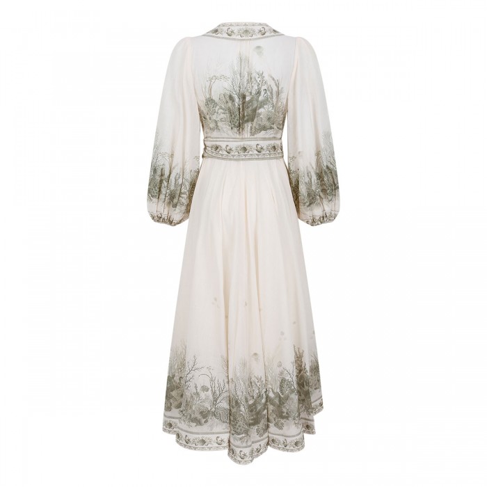 Wanderlust wrap midi dress