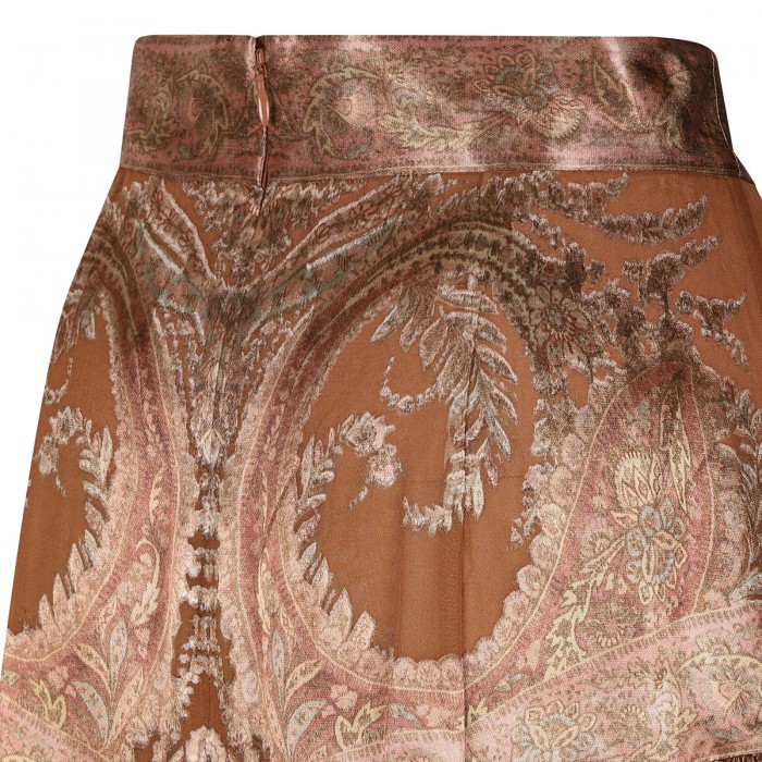 Memento burnout maxi skirt