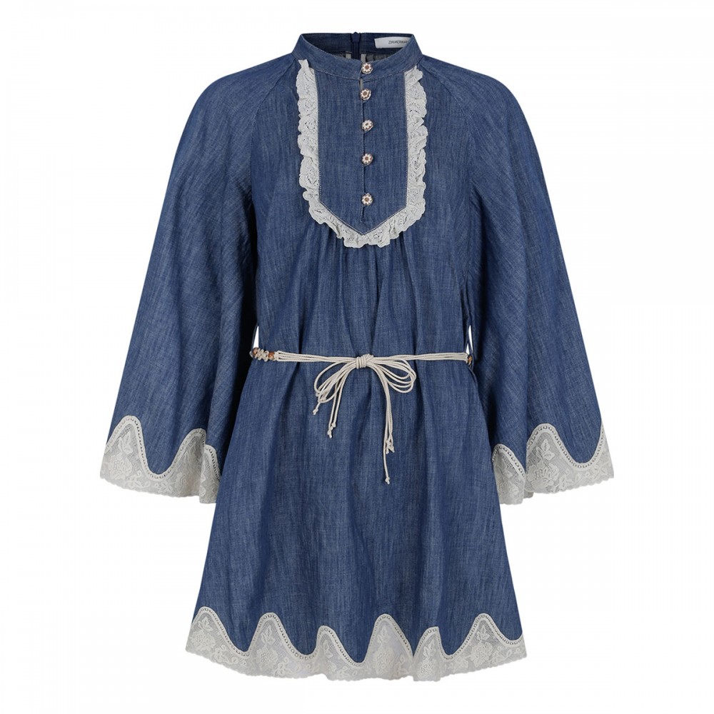 Awaken denim mini dress